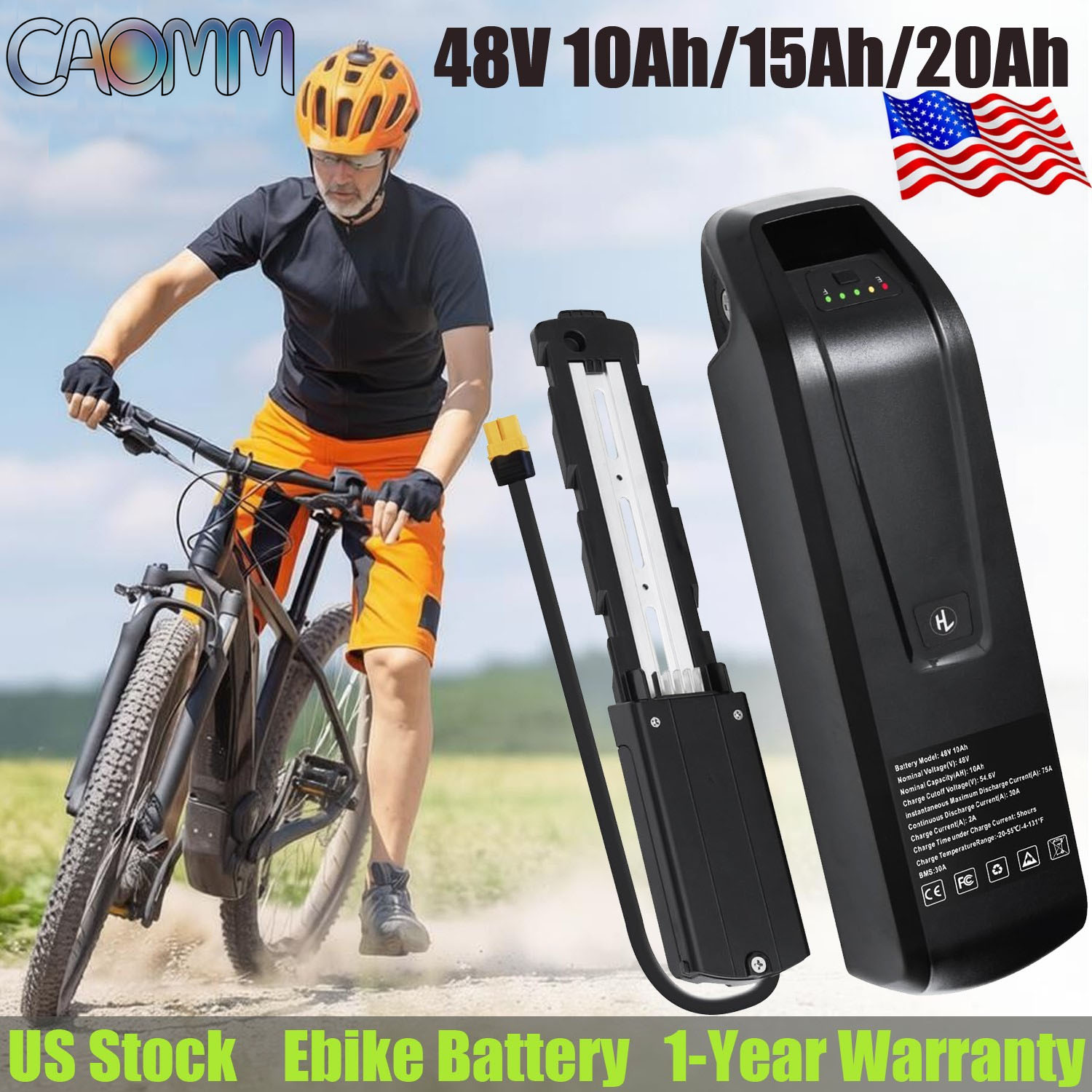 Ebike Battery 48V 20Ah Hailong - Akumulator litowy Hailong 48V do rowerów